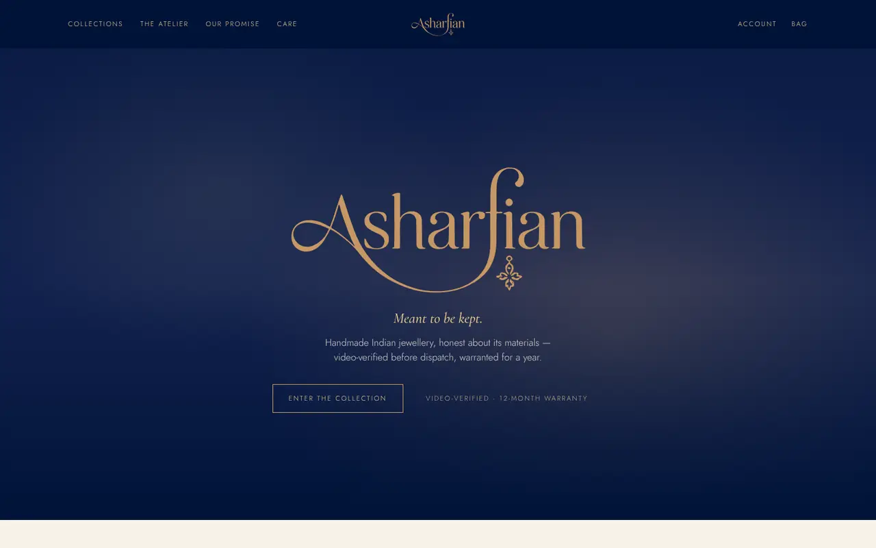 ASHARFIAN website