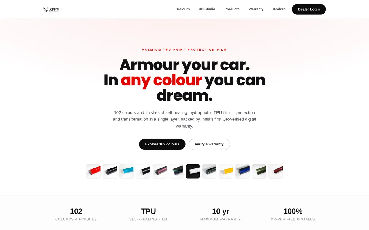 XPPF India website